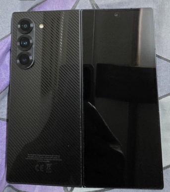 Riyadh, Mobile Phones, SAR 3300,  Samsung Galaxy Fold 6 12/256 Special Edition Color Black