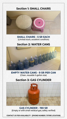 Riyadh, Appliances, SAR 50,  Baby Items Gas Cylinder  Washing Machine