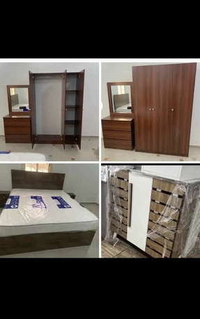 Jeddah, Furniture, SAR 1,  COMPLETE WOODEN BEDROOM FURNITURE SETS ON SPECIAL OFFER 1600 SAR