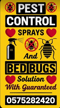Al Shemaysi, Pest Control, H537PEST CONTROL&hearts;️SPRAYS&hearts;️And BED BUGS&hearts;️Solution With Guaranteed&hearts;️0575282420