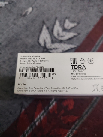 Hara, Electronics, SAR 400,  Apple Airpods 4 (Brand New)