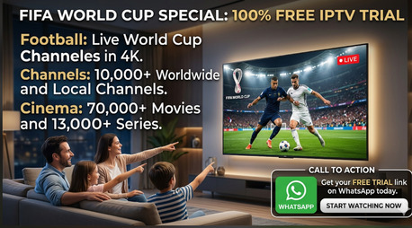 Riyadh, Free Items, SAR 5,  FIFA World Cup Special: 100% FREE IPTV Trial