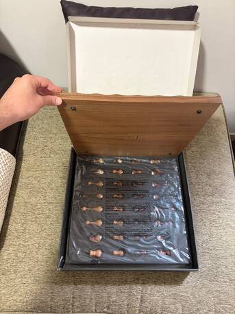 Al Mohammadiyah, Furniture, SAR 1000,  Umbra Wobble Chess Set - Brand New