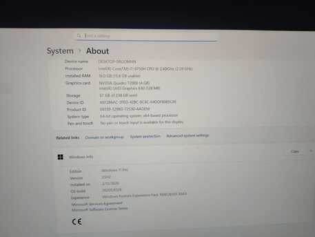 Riyadh, Computers, SAR 1650,  HP I7 9750 -Zbook-Beautiful-GPU-American-16gb Ram-256gb SSD-Best Offer