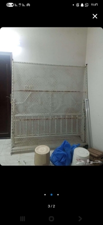Baish, Furniture, SAR 110,  Metal Bed With Mattress
