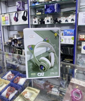Gudaibiya, Electronics, BHD 1,  Brand New STN-28 Wireless Cat Ear Headphones (LED Lights)
