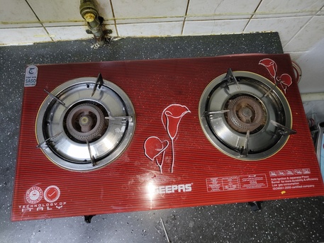 Khobar, Appliances, SAR 120,  2 Burners Stove With Regulator In Good Condition