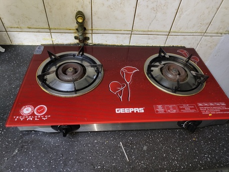 Khobar, Appliances, SAR 120,  2 Burners Stove With Regulator In Good Condition