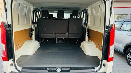 Salmaniya, Vehicles, Cars & Trucks , Toyota Hi-Ace,  2026,  Automatic,  1800 KM,   Toyota Hiace Half Passenger & Half Cargo Brand New Bus.
