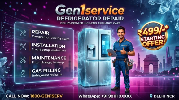 Delhi, Appliance Repair, Gem Refrigerator Service Repair Center In Delhi