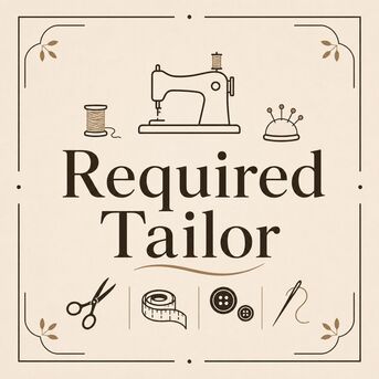 Muharraq, Jobs, Required Master Tailor - Urgent