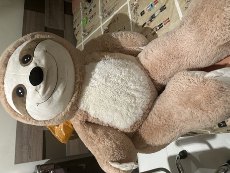 Dammam, Baby & Kid Stuff, SAR 100,  4ft Teddy Bear For Sale And Get Free Ride On Horse