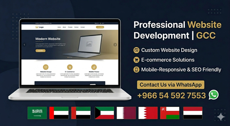 Riyadh, Job Seekers, Professional Website Development | All GCC Countries | Arabic & English
