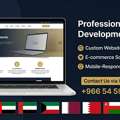 Professional Website Development | All GCC Countries | Arabic & English
