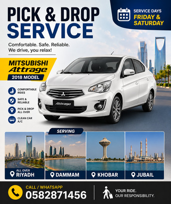 Riyadh, Pick Up & Drop Off, Pick And Drop