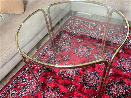 Al Malaz, Furniture, SAR 110,  Glass Round Table