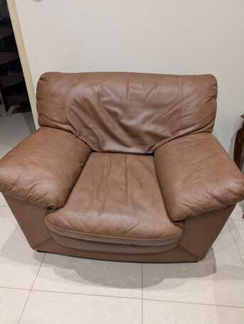 Olaya, Furniture, SAR 2950,  7 Seater Leather Sofas For Sale