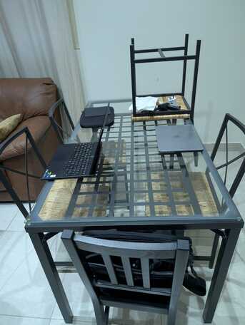 Olaya, Furniture, SAR 850,  Table And 6 Chair Dinet For Sale In Good Condition