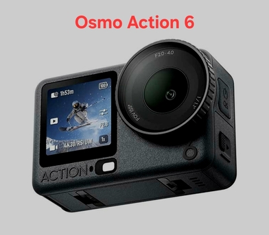 Riyadh, Electronics, SAR 2000,  Osmo Action 6 Adventure Combo, Action Camera With 1/1.1
