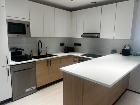 Kuwait City, Apartments, Flats, Houses & Villas, KWD 1500/month,  Furnished,  4 BR,  140 Sq. Meter,  Flat In Hessah AlMubarak Furnished