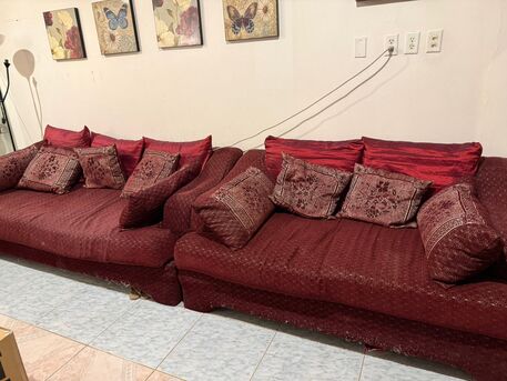 Dammam, Furniture, SAR 500,  Complete 4-Piece Sofa Set For Sale &ndash; 500 SAR - Dammam