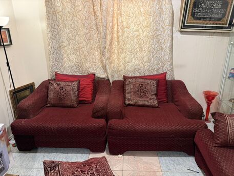 Dammam, Furniture, SAR 500,  Complete 4-Piece Sofa Set For Sale &ndash; 500 SAR - Dammam