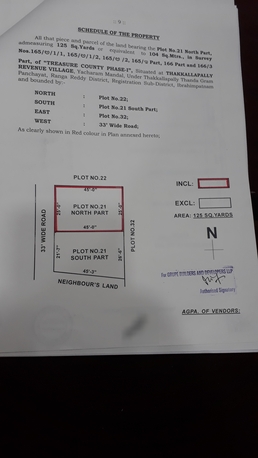 Hyderabad, Residential Plots, INR 12000,  125 Sq. Yard,  125 SQ YARDS WEST FACING ON 200FT NAGAR JUNA SAGAR HIGHWAY FACING VENTURE