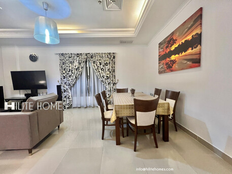 Mangaf, Apartments, Flats, Houses & Villas, KWD 625/month,  Furnished,  3 BR,  Three Bedroom Fully Furnished Sea View Apartment For Rent In Mangaf