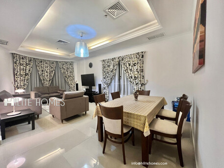 Mangaf, Apartments, Flats, Houses & Villas, KWD 625/month,  Furnished,  3 BR,  Three Bedroom Fully Furnished Sea View Apartment For Rent In Mangaf
