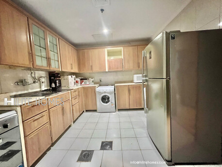 Mangaf, Apartments, Flats, Houses & Villas, KWD 625/month,  Furnished,  3 BR,  Three Bedroom Fully Furnished Sea View Apartment For Rent In Mangaf