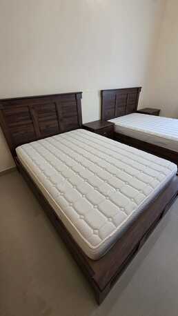Saar, Furniture, BHD 45,  Twin Bed Set With Matching Bedside Cabinets