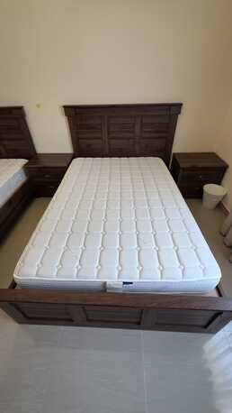 Saar, Furniture, BHD 45,  Twin Bed Set With Matching Bedside Cabinets