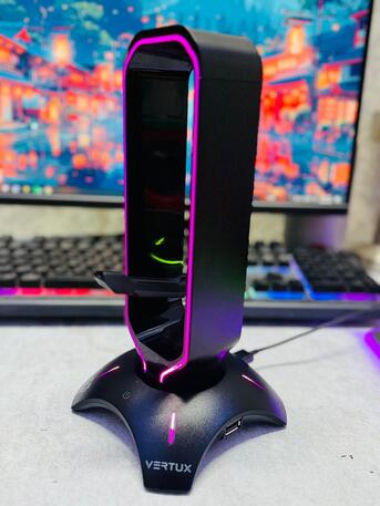 Manama, Electronics, BHD 12,  Vertux Extent Multi-Purpose Mouse Bungee With Headphone Stand & USB Hub