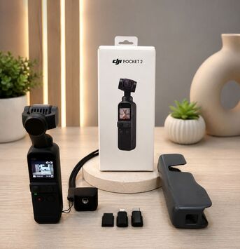 Manama, Electronics, BHD 80,  DJI Osmo Pocket 2 Handheld Gimbal Stabilizer 3-Axis 4K Camera 4K HD Video Recording