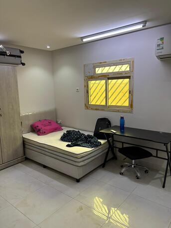 Al Rawabi, Bedspace For Rent, SAR 1000/month,  200 Sq. Feet,  1 BED Space With Dual Sharing Model Of Studio Flat , With Fully Furnished All Facility