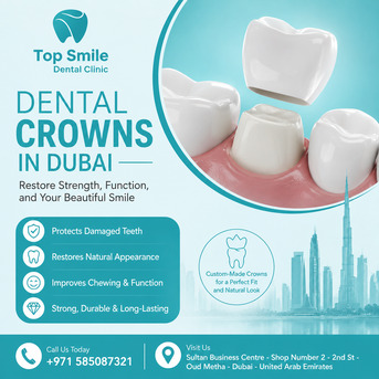 Dubai, Dental, Dental Crowns In Dubai &ndash; Restore Your Smile With Confidence