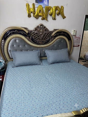 Hara, Furniture, SAR 800,  Beautiful Complete Bed Sheet With Wardrobes Dressing, Table, Tables, And Side Tables