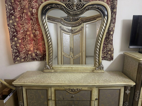 Hara, Furniture, SAR 800,  Beautiful Complete Bed Sheet With Wardrobes Dressing, Table, Tables, And Side Tables