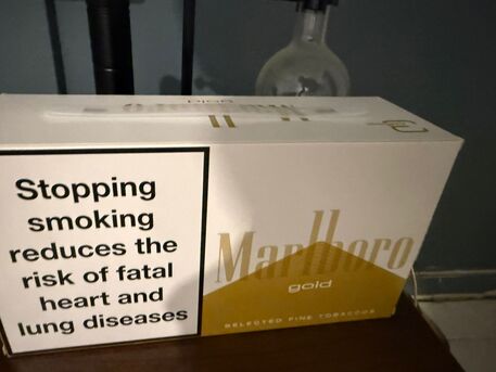 Jeddah, Materials, SAR 800,  Marlboro Gold Dubai Duty Free Cigarettes (3 Box, 30 Packs , 600 Pcs)