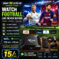 BHD 15,  8K Smart TV Box With Android 19 & Dual Band WiFi Watch Free All Live Sports, News & Movies