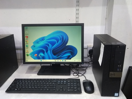 East Riffa, Computers, BHD 78,  DELL OPTIPLEX 7050 Core I7 8GB Ram 256 SSD 19"Inch Monitor 78 BD Only