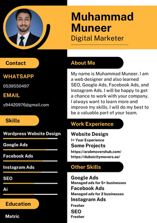 Jeddah, Job Seekers, Digital Marketer | WordPress Website Designer | SEO & Google Ads