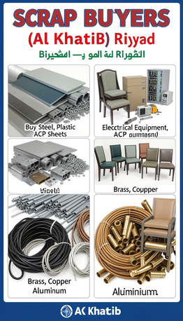 Riyadh, Items Wanted, Scrap Buyer Iron Wire Copper Cable Aluminum Used Batteries Air-conditioning Scrap Brass