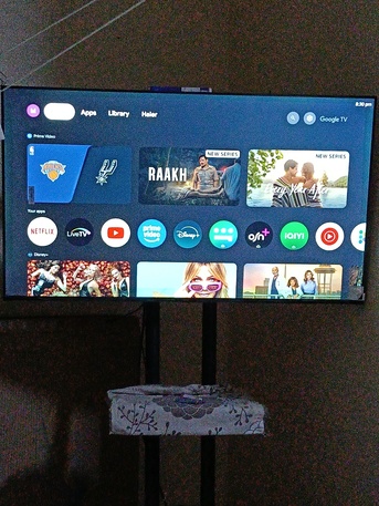 Dammam, Electronics, SAR 700,  Haier Tv 55 Inch Smart Tv