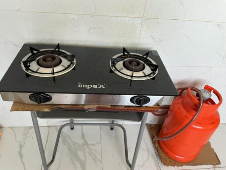 Al Thuqbah, Household Items, SAR 350,  Gas Cylinder + Regulator + Stove