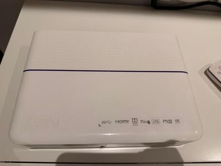 Jeddah, Electronics, SAR 800,  BEIN 4K Receiver (in Good Condition -  Gulf Subscription)