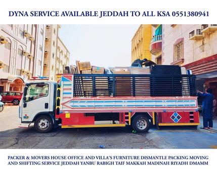 Jeddah, Labor/Moving, MOVER & PACKERS&bull;°HOUSE FURNITURE SHIFTING & TRANSPORTATION SERVICE AVAILABLE0551380941