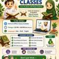 🌙 *ONLINE & OFFLINE QURAN CLASSES*  🌙