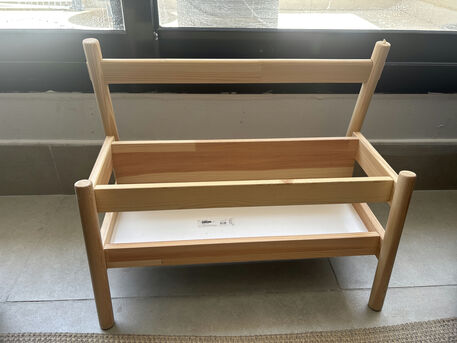 Riyadh, Toys & Games, SAR 55,  IKEA FLISAT Solid Wood Book Display Like New