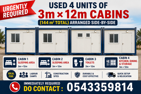 Dammam, Items Wanted, Looking For Used Portable Cabin